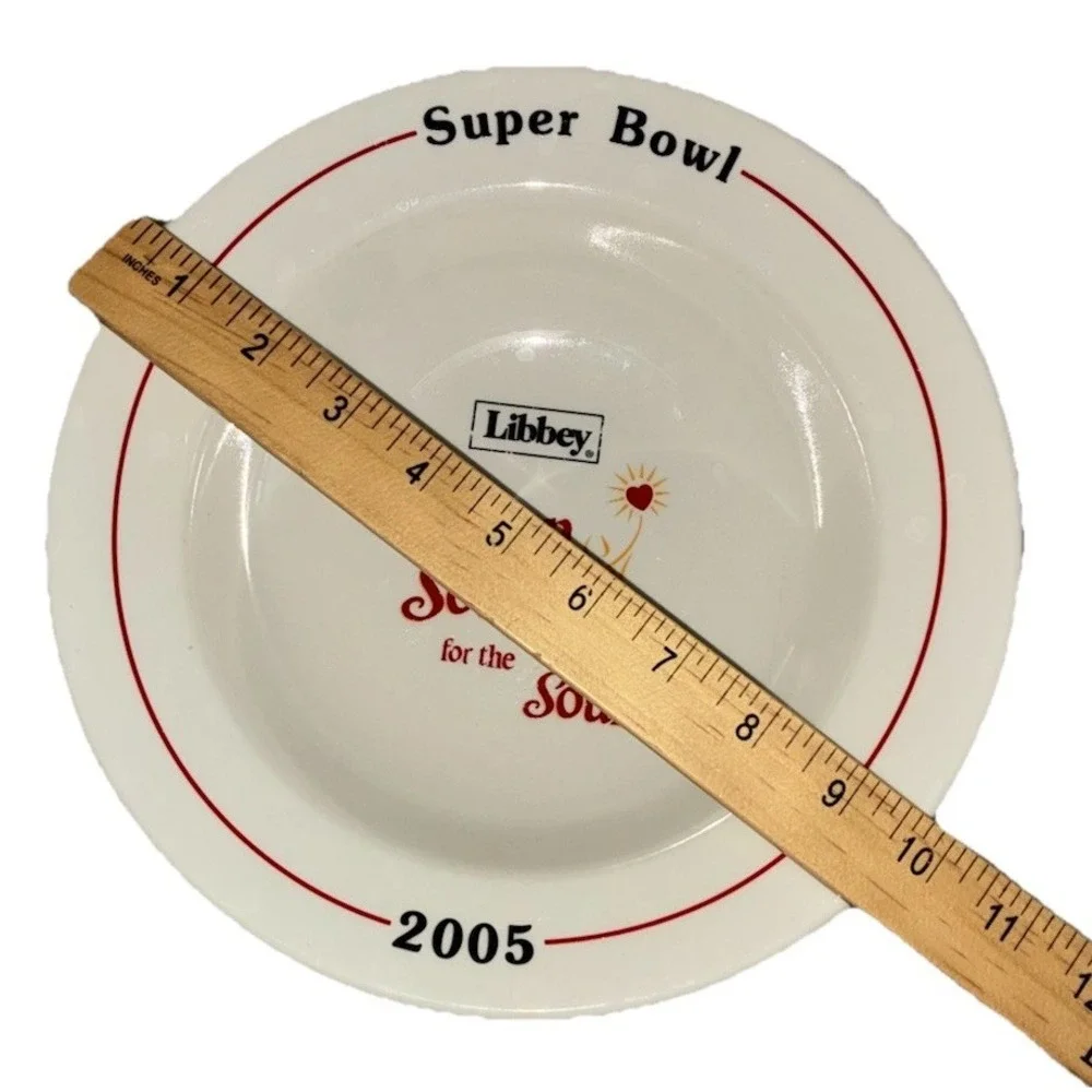 Vintage‎ Syracuse China Stoneware Bowl Soup For The Soul Libbey Super Bowl 2005